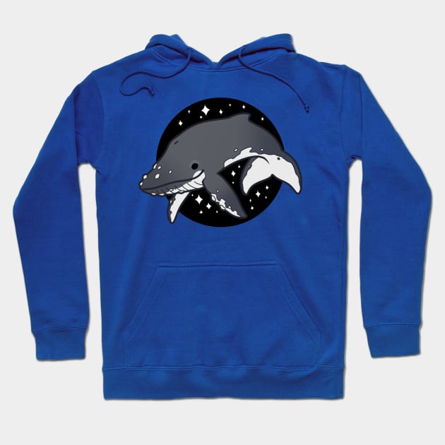 Humpback Whale Hoodie by owlapin